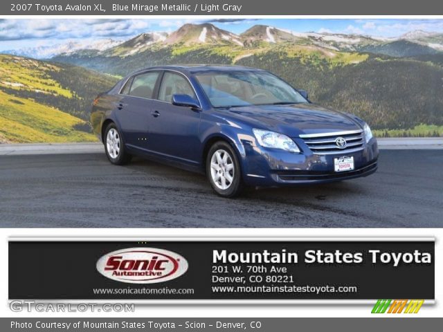 2007 Toyota Avalon XL in Blue Mirage Metallic