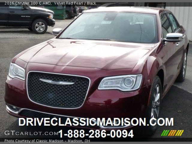 2016 Chrysler 300 C AWD in Velvet Red Pearl