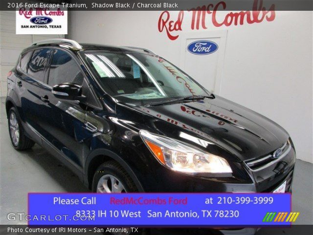 2016 Ford Escape Titanium in Shadow Black