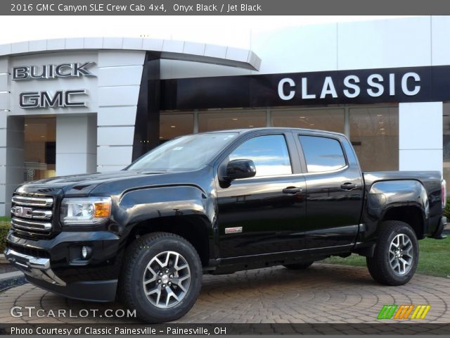 2016 GMC Canyon SLE Crew Cab 4x4 in Onyx Black