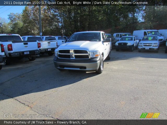 2011 Dodge Ram 1500 SLT Quad Cab 4x4 in Bright White