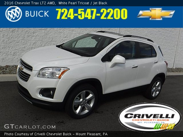 2016 Chevrolet Trax LTZ AWD in White Pearl Tricoat