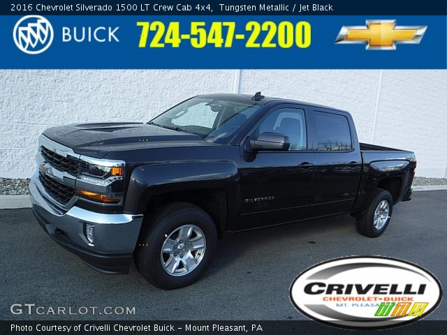 2016 Chevrolet Silverado 1500 LT Crew Cab 4x4 in Tungsten Metallic