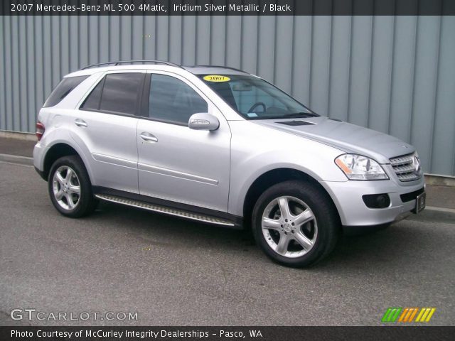 2007 Mercedes-Benz ML 500 4Matic in Iridium Silver Metallic