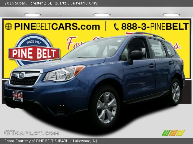 2016 Subaru Forester 2.5i in Quartz Blue Pearl