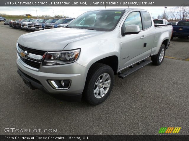 2016 Chevrolet Colorado LT Extended Cab 4x4 in Silver Ice Metallic