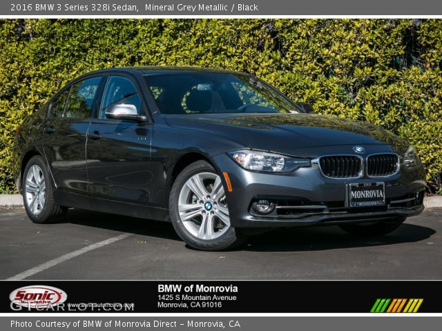 2016 BMW 3 Series 328i Sedan in Mineral Grey Metallic