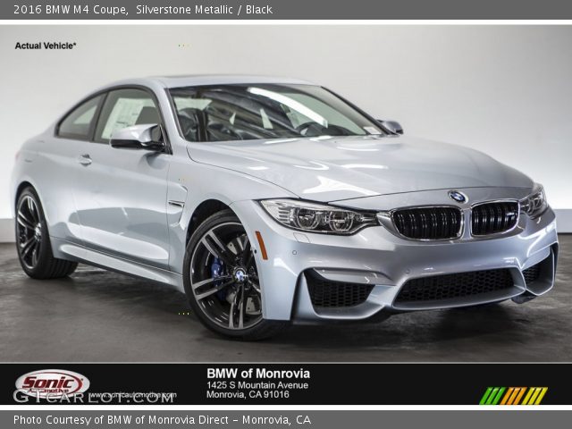 2016 BMW M4 Coupe in Silverstone Metallic