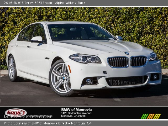 2016 BMW 5 Series 535i Sedan in Alpine White