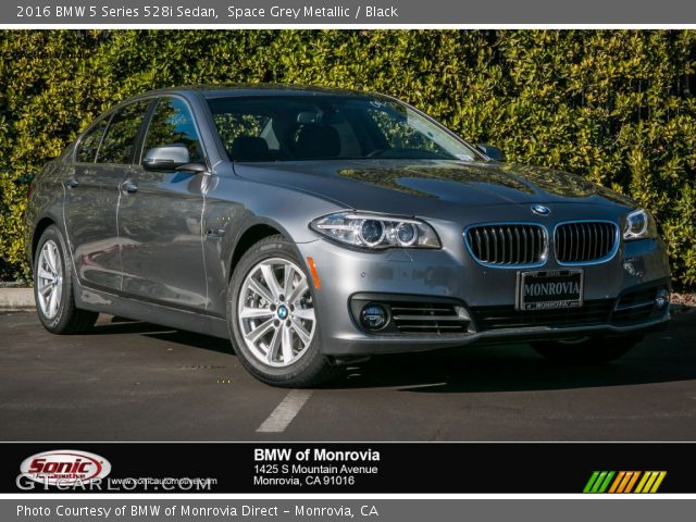 2016 BMW 5 Series 528i Sedan in Space Grey Metallic