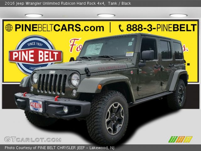 2016 Jeep Wrangler Unlimited Rubicon Hard Rock 4x4 in Tank