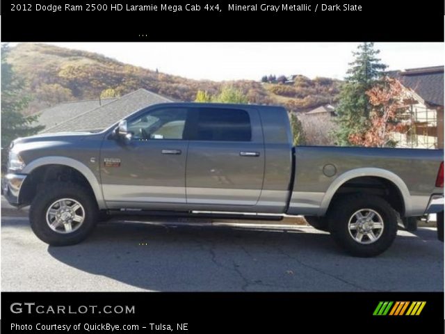 2012 Dodge Ram 2500 HD Laramie Mega Cab 4x4 in Mineral Gray Metallic