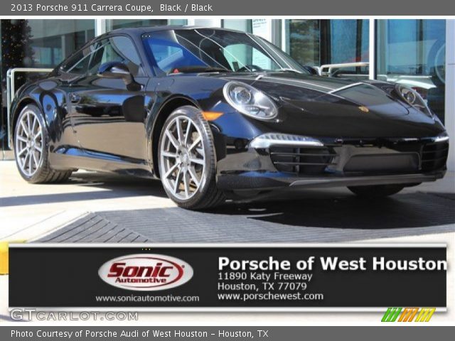 2013 Porsche 911 Carrera Coupe in Black