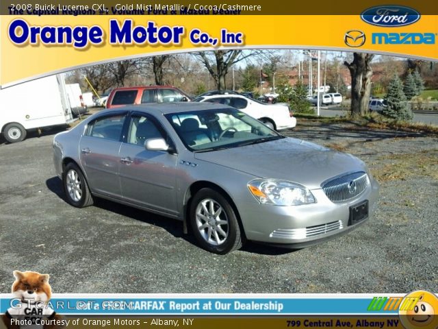 2008 Buick Lucerne CXL in Gold Mist Metallic