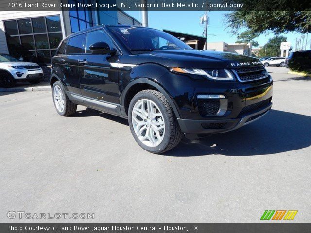 2016 Land Rover Range Rover Evoque HSE in Santorini Black Metalllic
