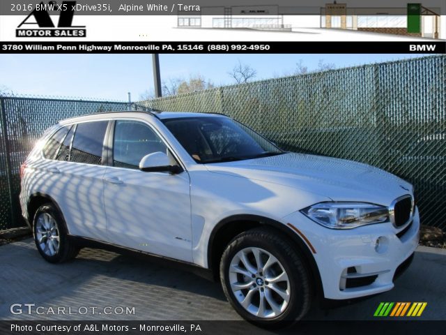 2016 BMW X5 xDrive35i in Alpine White