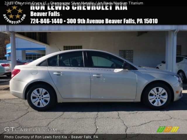 2013 Chevrolet Cruze LS in Champagne Silver Metallic