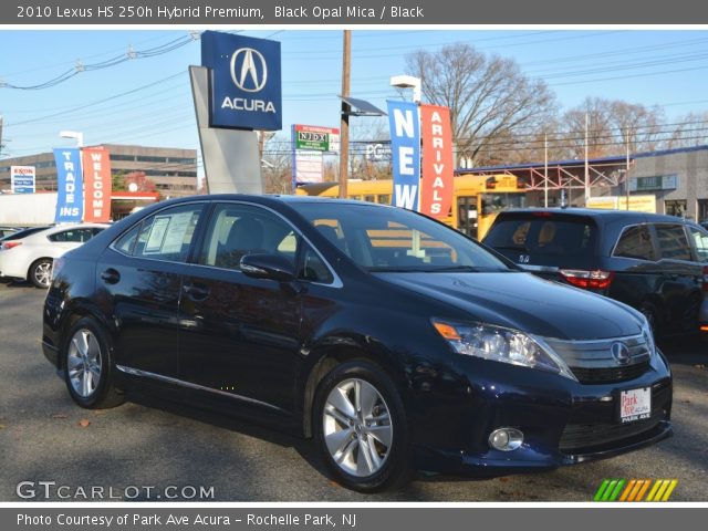 2010 Lexus HS 250h Hybrid Premium in Black Opal Mica