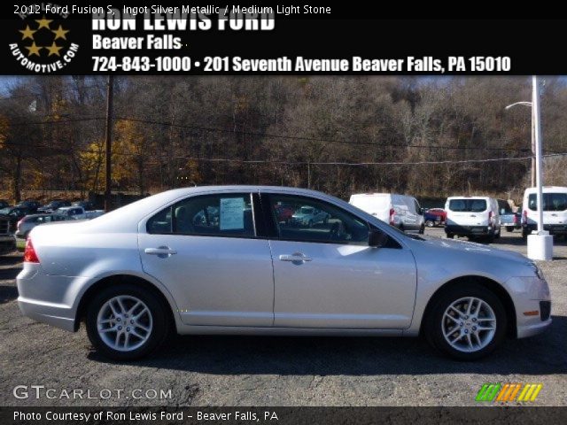 2012 Ford Fusion S in Ingot Silver Metallic