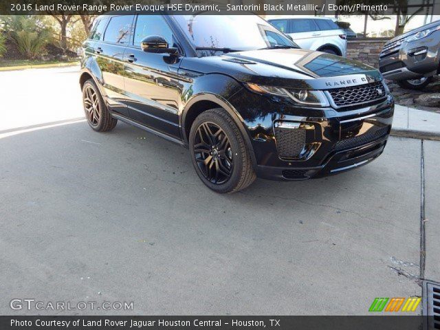 2016 Land Rover Range Rover Evoque HSE Dynamic in Santorini Black Metalllic