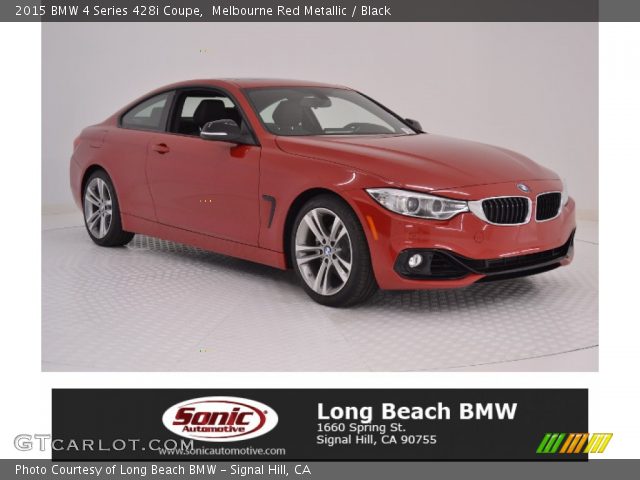 2015 BMW 4 Series 428i Coupe in Melbourne Red Metallic