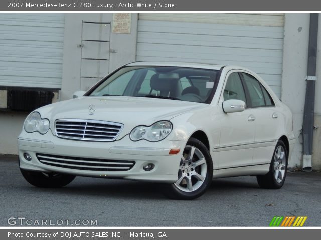 2007 Mercedes-Benz C 280 Luxury in Arctic White