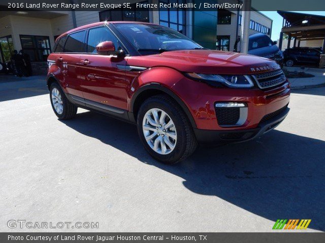 2016 Land Rover Range Rover Evoque SE in Firenze Red Metalllic