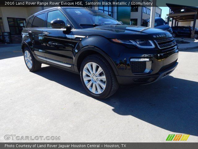 2016 Land Rover Range Rover Evoque HSE in Santorini Black Metalllic