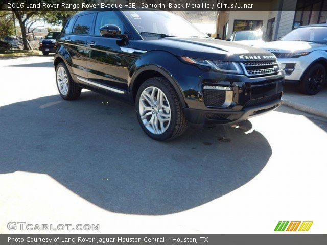 2016 Land Rover Range Rover Evoque HSE in Santorini Black Metalllic