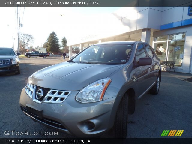 2012 Nissan Rogue S AWD in Platinum Graphite