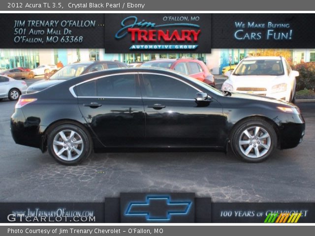 2012 Acura TL 3.5 in Crystal Black Pearl