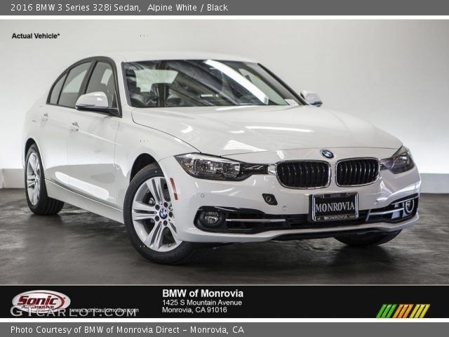 2016 BMW 3 Series 328i Sedan in Alpine White
