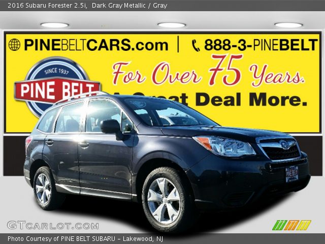2016 Subaru Forester 2.5i in Dark Gray Metallic