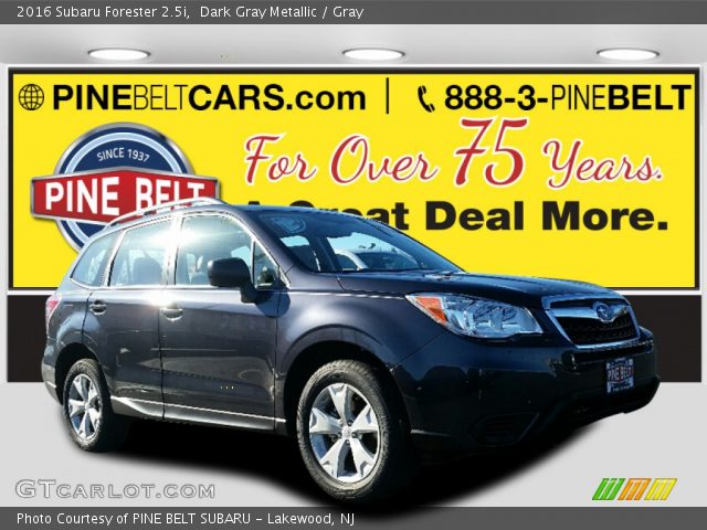 2016 Subaru Forester 2.5i in Dark Gray Metallic
