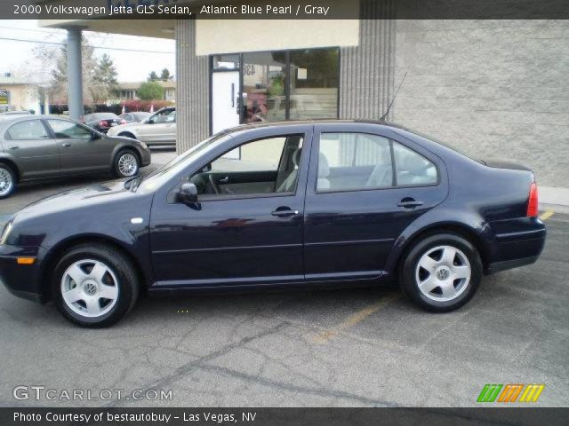 2000 Volkswagen Jetta GLS Sedan in Atlantic Blue Pearl