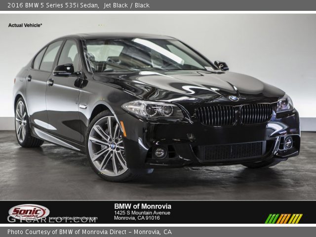 2016 BMW 5 Series 535i Sedan in Jet Black