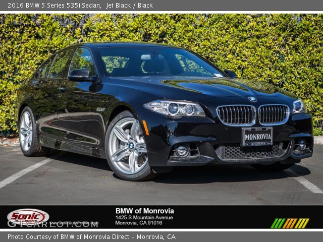 2016 BMW 5 Series 535i Sedan in Jet Black