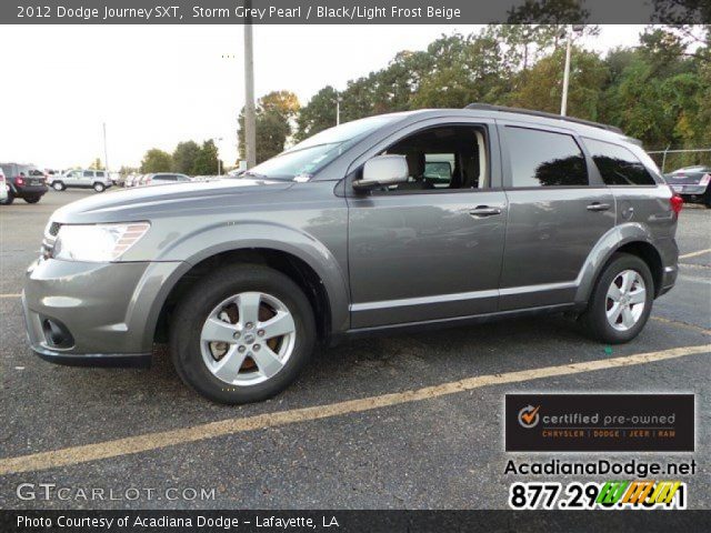 2012 Dodge Journey SXT in Storm Grey Pearl