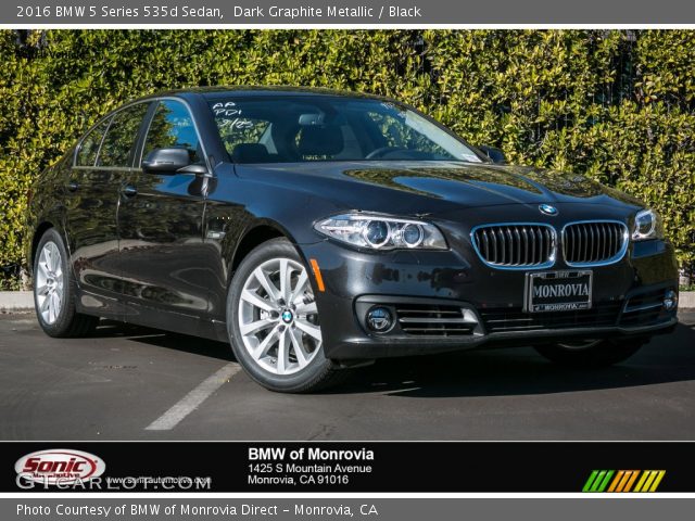2016 BMW 5 Series 535d Sedan in Dark Graphite Metallic