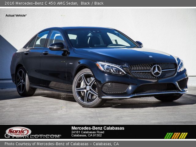 2016 Mercedes-Benz C 450 AMG Sedan in Black