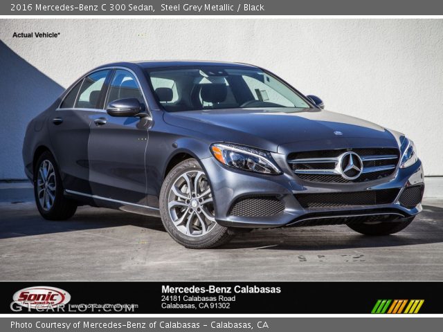 2016 Mercedes-Benz C 300 Sedan in Steel Grey Metallic
