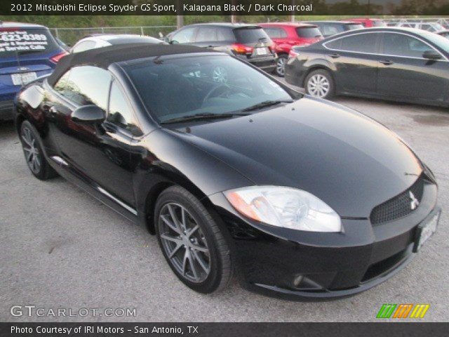 2012 Mitsubishi Eclipse Spyder GS Sport in Kalapana Black