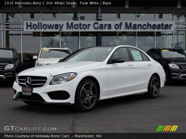 2016 Mercedes-Benz C 300 4Matic Sedan in Polar White