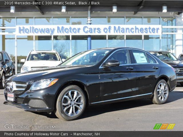 2016 Mercedes-Benz C 300 4Matic Sedan in Black