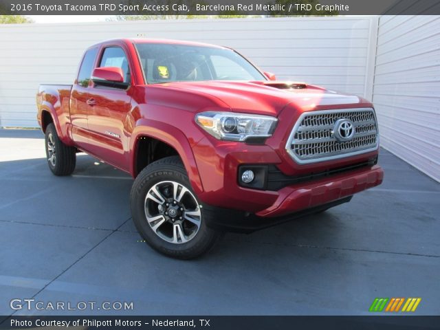 2016 Toyota Tacoma TRD Sport Access Cab in Barcelona Red Metallic