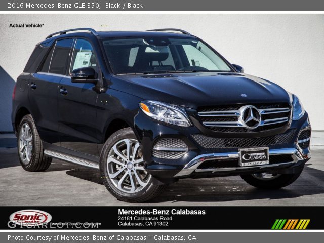 2016 Mercedes-Benz GLE 350 in Black