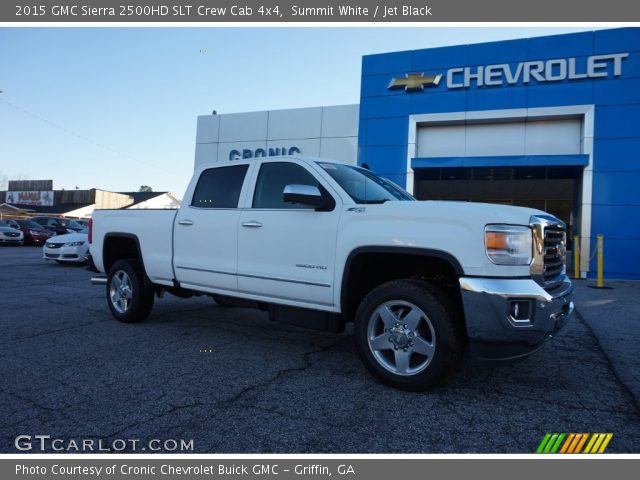 2015 GMC Sierra 2500HD SLT Crew Cab 4x4 in Summit White