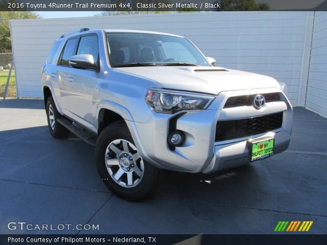 2016 Toyota 4Runner Trail Premium 4x4 in Classic Silver Metallic