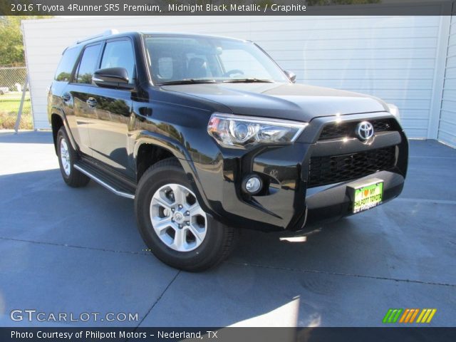 2016 Toyota 4Runner SR5 Premium in Midnight Black Metallic