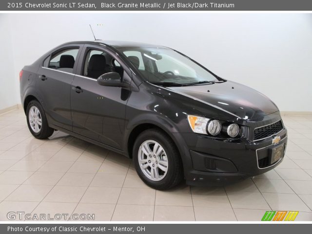 2015 Chevrolet Sonic LT Sedan in Black Granite Metallic